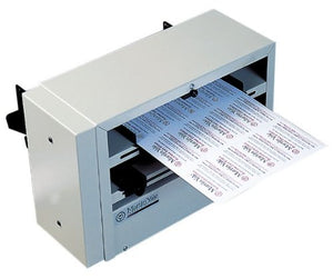 Martin Yale BCS212 Desktop 12-up Business Card Slitter, Continuous Feeding of Stacks up to 50 Sheets or 5/8" Thick, Creates up to 375 Cards per minute