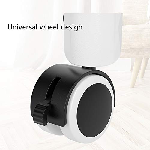 Projector Stand for Studio White Projector Stands, Multifunction Video Projector Floor Tables on Wheels | Moveable Laptop Trolley, On Caster Wheels Office Projector Bracket