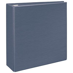 Avery Heavy-Duty View Binder with 4-Inch One Touch EZD Rings, Soft Purple, 1 Binder (79341)