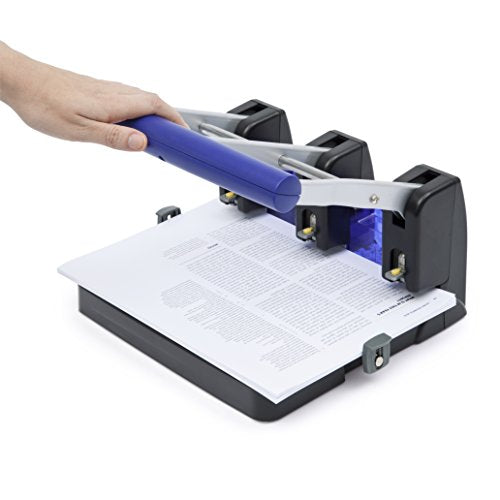 Rapesco Heavy Duty 3 Hole Punch, P3100 Heavy Duty, 100 Sheet Capacity