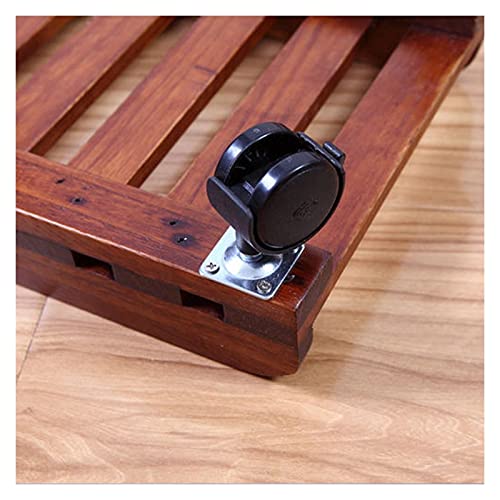 Computer Tower Stand Printer Table CPU Stand with 4 Caster Wheels - Under Desk PC Holder for Desktop Tower (Color: A)