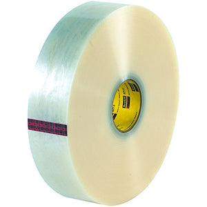 3M™ 371 Carton Sealing Tape, 1.9 Mil, 2" x 1000 yds, Clear, 6/Case, 3M Stock# 7000048494