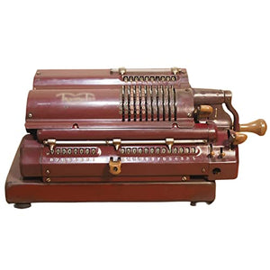 Amdsoc Hand Crank Desktop Calculator - Antique Mechanical Collection