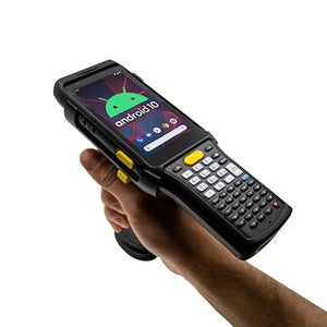 Chainway C61 Wireless Android Barcode Scanner Handheld with Pistol Grip, Zebra 2D/1D/QR Code Reader, Android 11, Google Play, Vivid Screen, WiFi - Warehouse Inventory Scanning