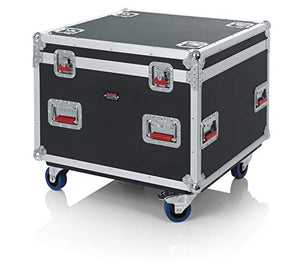 Gator Cases G-TOUR Series Equipment Storage Case / Cable Trunk with Heavy Duty Casters, Adjustable Dividers and Storage Trays, Truck Pack Size; 30" x 22" x 22" (G-TOURTRK302212)
