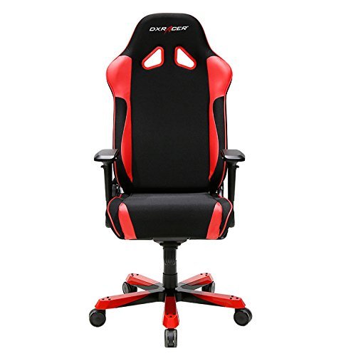 DXRacer Sentinel Series OH/SJ11/NR Racing ERGO Seat Office Chair Gaming Ergonomic with - Included Head and Lumbar Support Pillows (Black/Red)