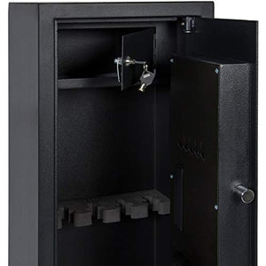 Best Choice Products Steel Electronic Storage Safe for Firearms, Valuables w/Digital Keypad, Keys, Padded Interior