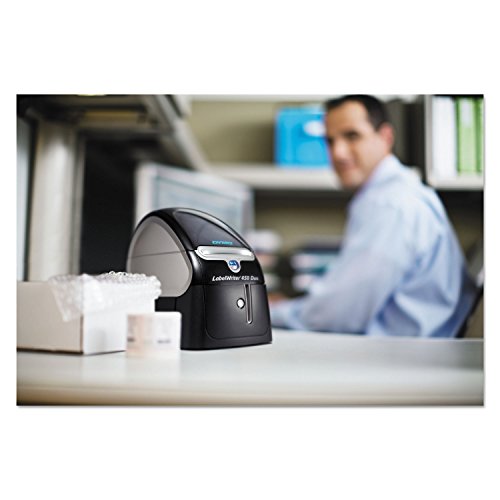 DYMO 1752267 LabelWriter Duo Printer, 2 3/10-Inch Labels, 71 Label/Min, 5 1/2w x 7 4/5d x 7 3/10h