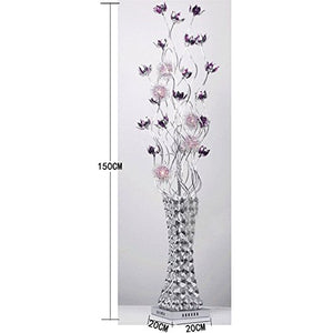 LED Floor Lamp, Rural Decoration Personality Vase Simple Modern Living Room Bedroom Floor Light,Footswitch