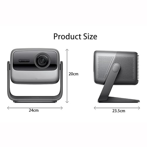 BAILAI 4K UHD Projector 4000 ANSI Lumens With Gimbal 3D 6 Android Smart Cinema