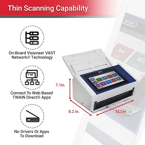 Xerox N60w Network Touchscreen Scanner