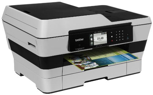 Brother MFCJ6920DW Wireless Multifunction Inkjet Printer with Scanner, Copier and Fax, Amazon Dash Replenishment Enabled