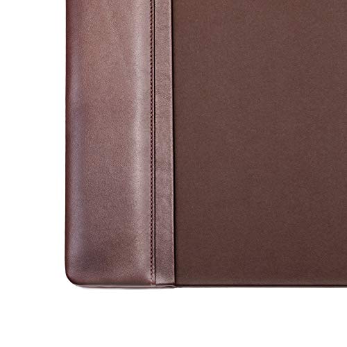 Dacasso Chocolate Brown Leather 38" x 24" Desk Pad