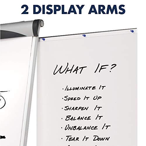 Quartet EU500E Euro Magnetic Presentation Easel, 27 x 39, White