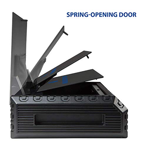 Viking Security Safe VS-37PZ Two Gun Safe with FBI Certified Fingerprint Safe Biometric Safe Sensor & Keypad 2 Handgun Capacity Pistol Safe
