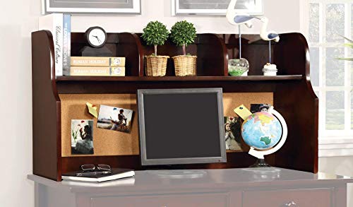 Benjara , Brown Wooden Hutch with spacious storages