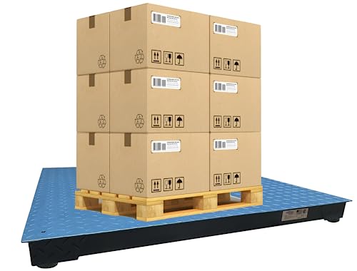 Liberty Scales LS-800-4x4 NTEP Certified Digital Floor Scale 48” x 48” Industrial Warehouse Pallet Scale