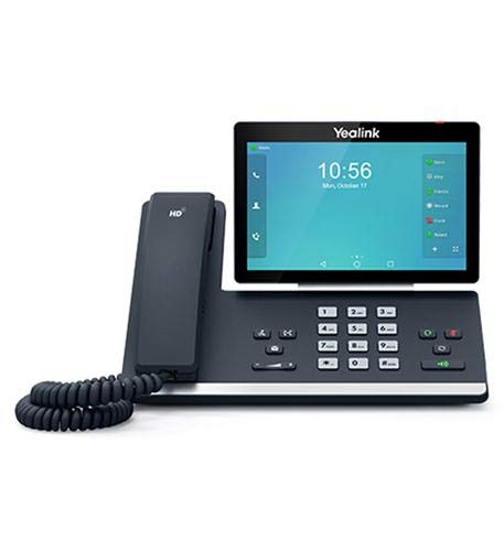 Yealink SIP-T58A-SFB - Skype for Business Edition, 7 inch 1024 x 600 Touch Screen, 720p30 HD Video (PS5V2000US Power Supply NOT Included)