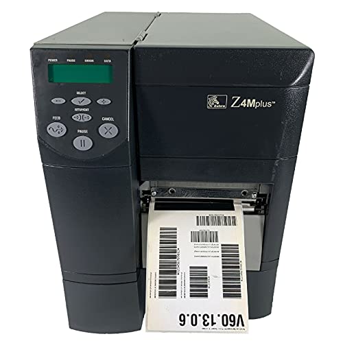 Zebra Z4MPlus Z4M89-3001-0000 Thermal Transfer Label Printer 300dpi Zebra Frmw