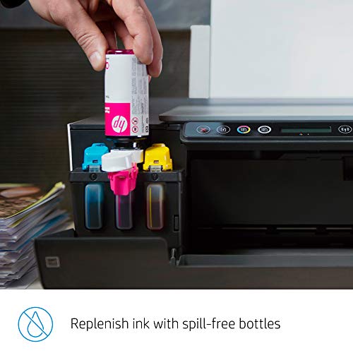 HP Smart-Tank Plus 551 Wireless All-in-One Ink-Tank Printer | up to 2 Years of Ink in Bottles | Mobile Remote Print, Scan, Copy (6HF11A)