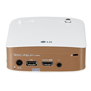 LG Electronics PH150G LED Projector with Bluetooth Sound, Screen Share and Built-in Battery (2016 Model)
