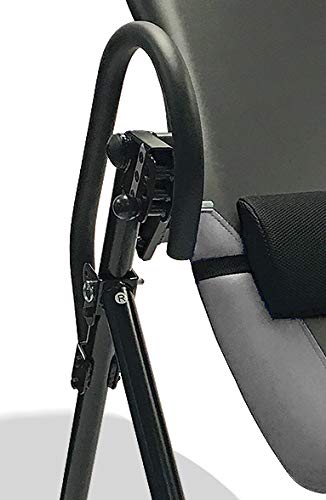 Body Vision IT9825 Premium Inversion Table with Adjustable Head Rest & Lumbar Support Pad, - Heavy Dutyup to 250 lbs., Gray