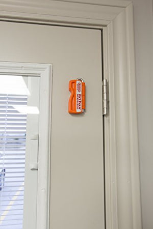 Newcal, LLC Original FatIvan-Orange Door Stoppers, 24 Pack