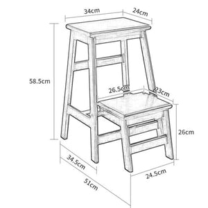 None Two-Step Home Safety Stepstool