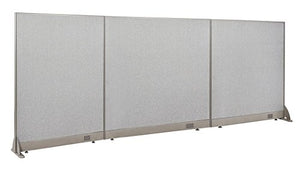 GOF Large Fabric Room Divider Panel, 120" W x 48" H - Freestanding Office Partition
