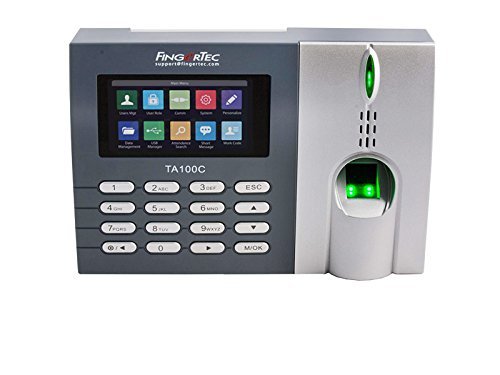 Fingertec Multimedia Color Fingerprint Series Time Clock, TA100C