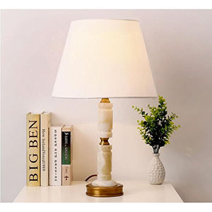 HZB The Simplicity Of Modern Living Room Lamp Bedroom Bedside Lamp Creative Fashion Marble Lamp