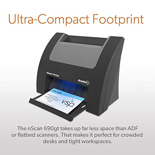 Ambir nScan 690gt High-Speed Vertical Card Scanner