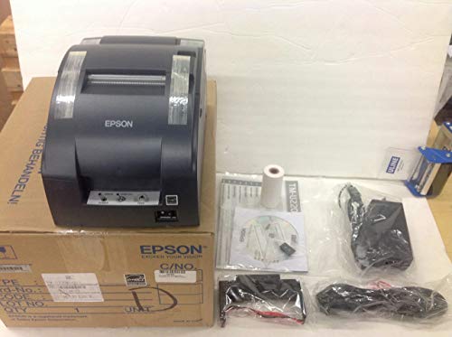 Epson C31C514653 TM-U220B RECEIPT PRINTER - TWO-COLOR - DOT-MATRIX - 6 LPS - 16 CPI - 9 PIN PRINT