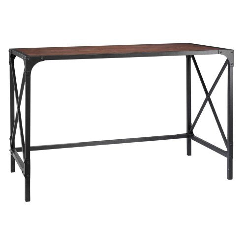 Home Decorators Collection Industrial Empire Computer Desk, 30" HX49 HX25 D, Black