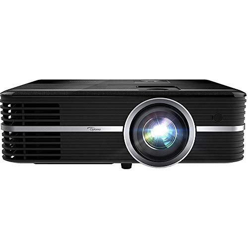 Optoma UHD51A Amazon Alexa Enabled 4K Ultra High Definition Projector All in One Home Theater Bundle