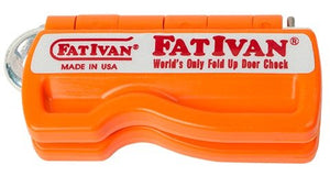 Newcal, LLC Original FatIvan-Orange Door Stoppers, 24 Pack