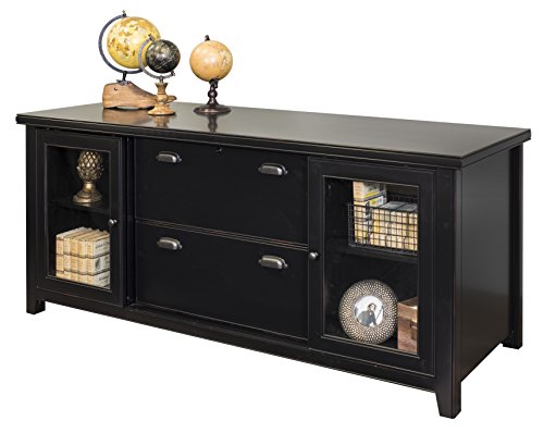 Martin Furniture Tribeca Loft Storage Credenza, Black