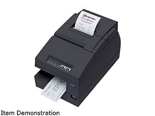 Epson C31C283A8711 TM-U675 Printer 46 Lines Per Second USB-UB-U03 Interface No MICR and Autocutter - Requires PS180 Power Supply - Color Dark Gray