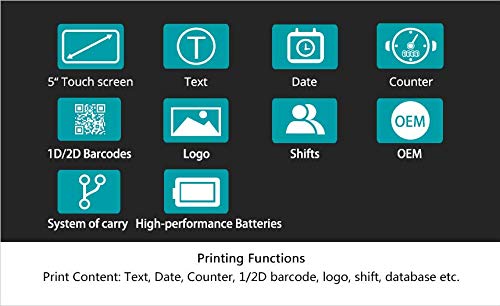 Sojet V1H Handheld Thermal Inkjet Printer and Scanner