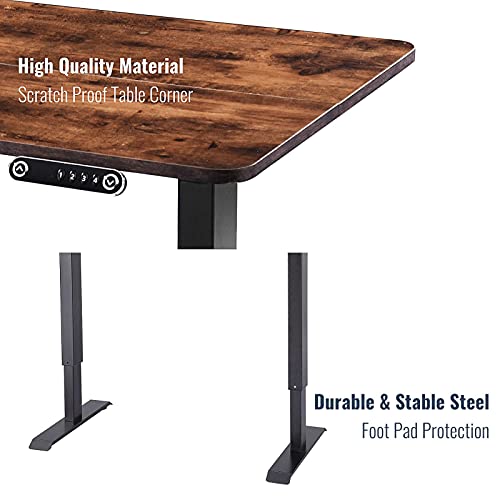 guangtouqiang 47 Inch Electric Lifting Table,Adjustable Standing Desk,Stand Desk Home Office Workstation Stand Up Desk(from US)