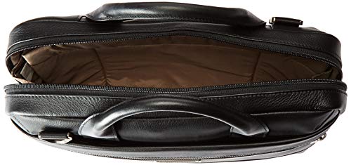 Briggs & Riley @ Work-Leather Brief, Black, Slim