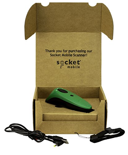 SocketScan S730, 1D Laser Barcode Scanner, Green