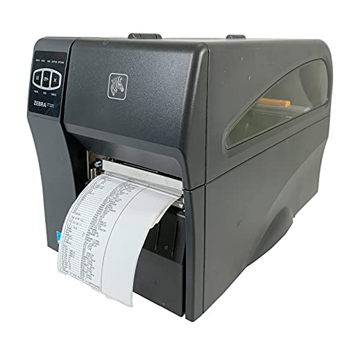 Zebra ZT22042-T01200FZ Industrial Thermal Transfer Tabletop Printer, 203 DPI, Monochrome, With 10/100 Ethernet Connection