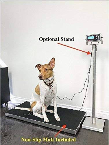 Optima Scales Livestock Scale/Industrial Freight/Veterinary Scale Heavy Duty 1,000 x 0.2 lb