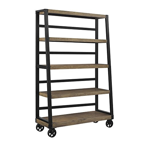 Ameriwood Home 9660196COM Wade, Bookcase, Rustic Gray