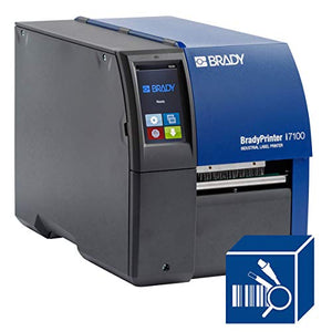 Brady i7100 300dpi Industrial Label Printer - Heavy-Duty Sign and Label Maker by Brady