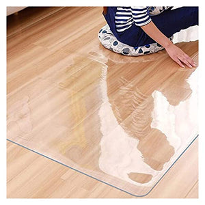 HOBBOY Clear Plastic Floor Protector Mat for Hard Floors - Multiple Sizes