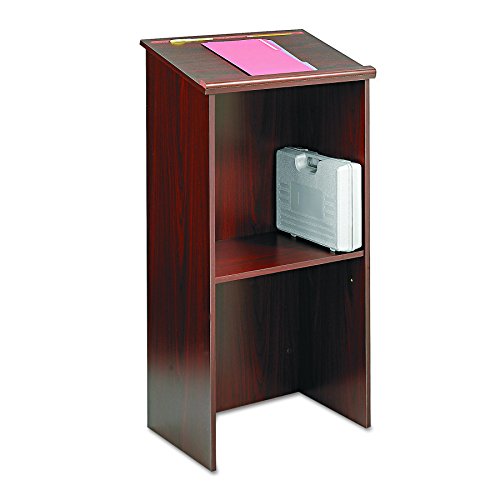Safco Products 8915MH Stand-Up Lectern, Mahogany