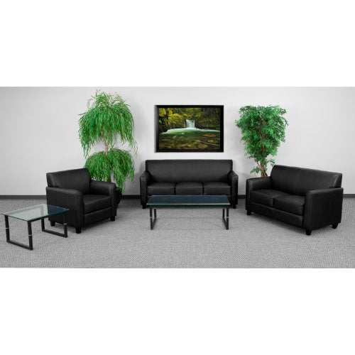 Flash Furniture HERCULES Diplomat Series Black Leather Chair