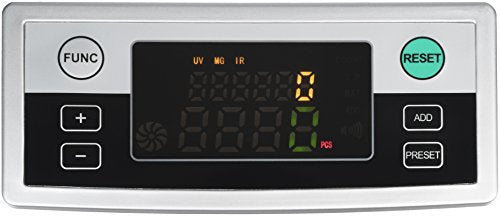 Royal Sovereign Rear Loading High Speed Bill Counter with UV, MG, IR Counterfeit Detector & External Display (RBC-2100),Grey